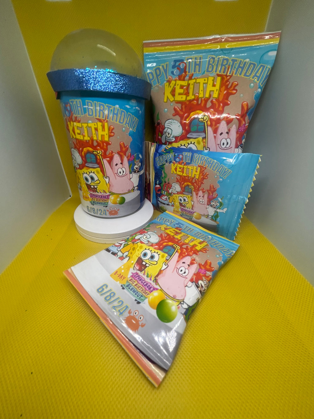 Custom Party Treat Bundles | Personalized Chip Bags, Candy Wrappers & Event Favors