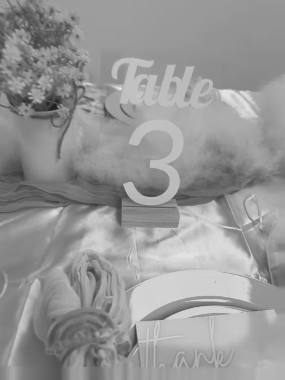 Table Numbers
