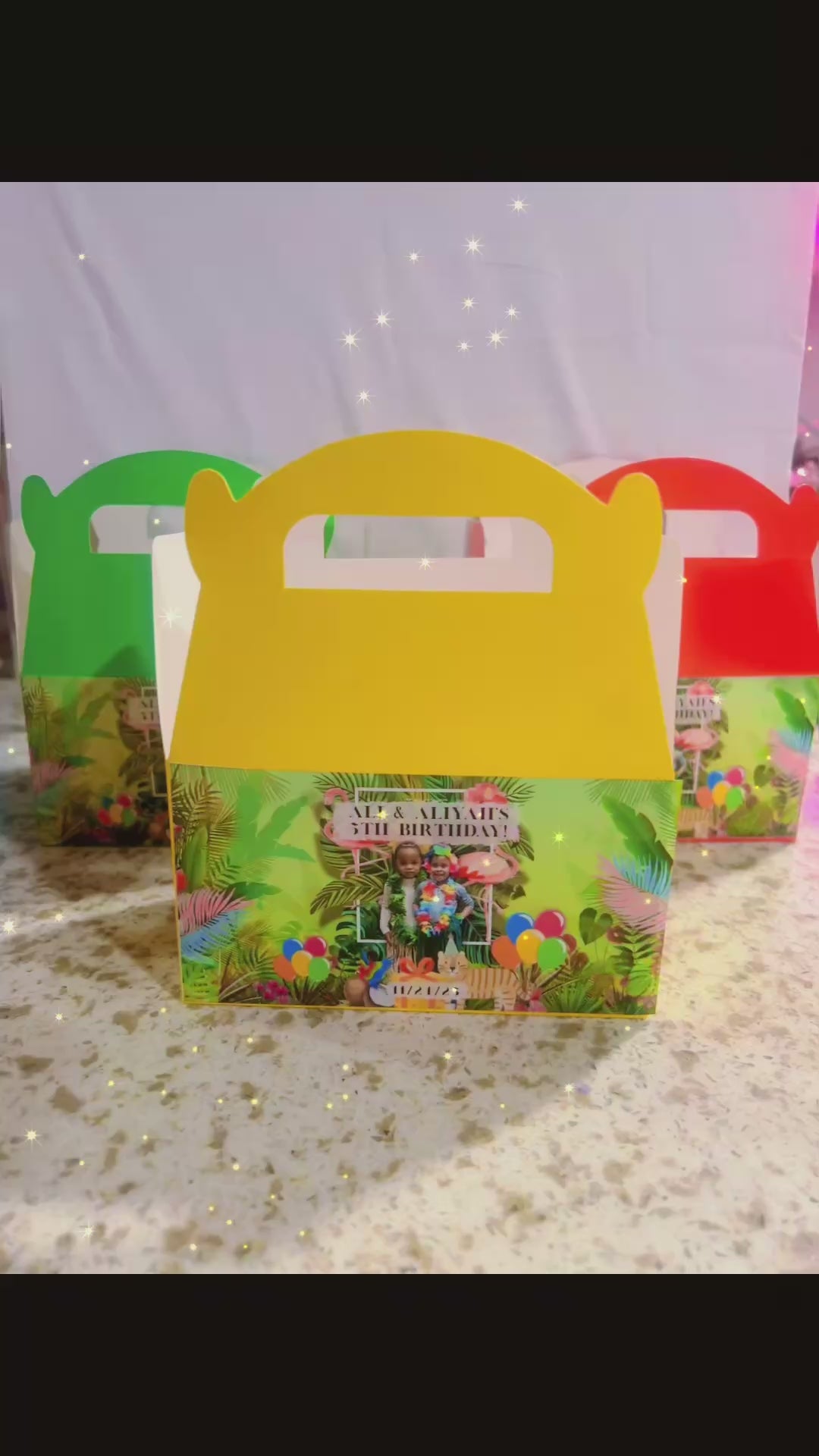 Custom Gable Favor Boxes